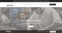 Desktop Screenshot of passandprovisions.com